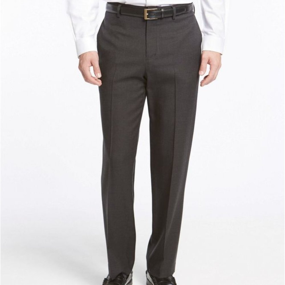 L.L. Bean Men's Dress Pants in Charcoal Gray
